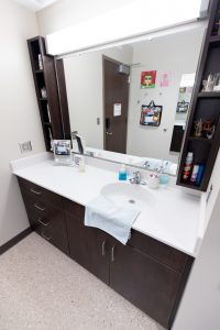 Tutwiler room vanity area